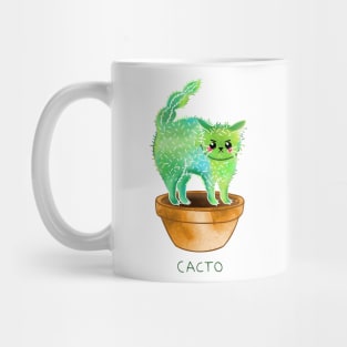 watercolor cacto (cactus cat) Mug